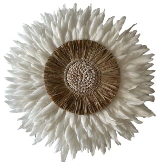 Feather juju hat wall art